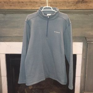 *NWOT* •Columbia Light Blue 1/4 Zip Pullover•
